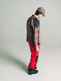PHIPPSUpcycled Utility Flannel - Red Plaid -Norse Projects Sales PHIPPS Upcycled Utility Flannel Red Plaid 20231023204254