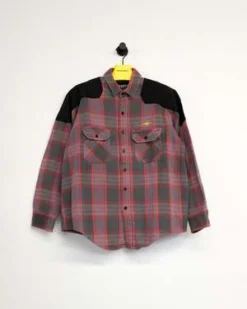PHIPPSUpcycled Utility Flannel - Red Plaid -Norse Projects Sales PHIPPS Upcycled Utility Flannel Red Plaid 20231023204302