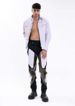 GMBHSILVER LIP RIBBON CHOKER - PINK -Norse Projects Sales PINK RIBBON CHOKER W SILVER LIP 20220503102143