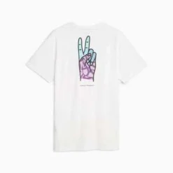 Pumax CIELE Peace Is The Place Running Tee - White