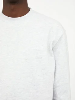 LividPalmer Classic Sweatshirt - Light Grey -Norse Projects Sales Palmer Classic Sweatshirt Light Grey 20221207020004