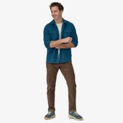 PatagoniaLong-Sleeved Organic Cotton Midweight Fjord Flannel Shirt - Lagom Blue -Norse Projects Sales Patagonia Men s Long Sleeved Organic Cotton Midweight Fjord Flannel Shirt Lagom Blue 20230928215829 3