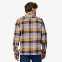 PatagoniaLong-Sleeved Organic Cotton Midweight Fjord Flannel Shirt - Guides/Dried Mango -Norse Projects Sales Patagonia Men s Men s Long Sleeved Organic Cotton Midweight Fjord Flannel Shirt Guides Dried Mango 20230928215909