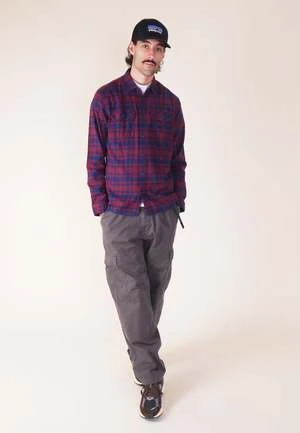 PatagoniaOrganic Fjord Flannel Shirt - Sequoia Red 2 PatagoniaOrganic Fjord Flannel Shirt - Sequoia Red - Image 2