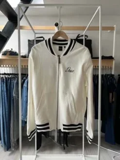 Noble Gentlemen Trading Co.Patron Fleece Bomber - White