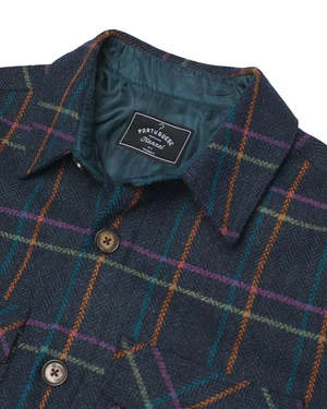 Portuguese FlannelPercy Overshirt 2 Portuguese FlannelPercy Overshirt - Image 2