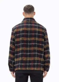 ZanerobePlaid Work Jacket - Multi 7 ZanerobePlaid Work Jacket - Multi -Norse Projects Sales Plaid Work Jacket Black Red 20211116210131 1