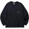 LiberaidersPocket Logo L/S T-Shirt - Black