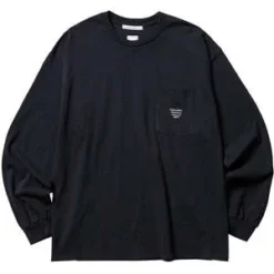 LiberaidersPocket Logo L/S T-Shirt - Black