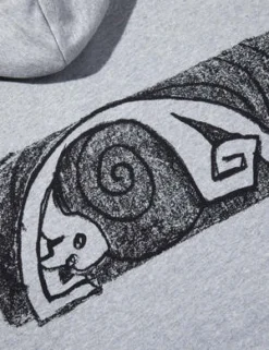 Polar Skate Co.Dave Yoga Trippin' Hooded Sweatshirt - Heather Grey -Norse Projects Sales Polar Skate Co Dave Yoga Trippin Hooded Sweatshirt Heather Grey 20231005130729