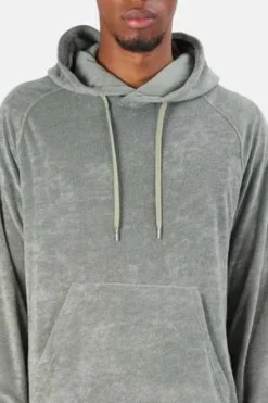 Blue&CreamPool Terry Pullover Hoodie - Khaki -Norse Projects Sales Pool Terry Pullover Hoodie Khaki 20220811124602 1