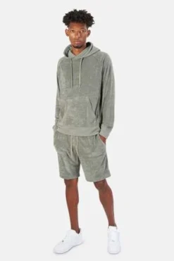 Blue&CreamPool Terry Pullover Hoodie - Khaki -Norse Projects Sales Pool Terry Pullover Hoodie Khaki 20220811124602 2