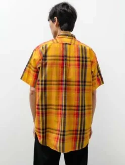 Engineered GarmentsPopover BD Shirt - Gold Plaid -Norse Projects Sales Popover BD Shirt Gold Plaid 20230227043711 1