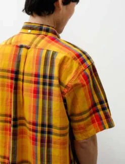 Engineered GarmentsPopover BD Shirt - Gold Plaid -Norse Projects Sales Popover BD Shirt Gold Plaid 20230227043712