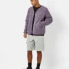 Purple Mountain ObservatoryMicro Fleece Cardigan - Purple Sage