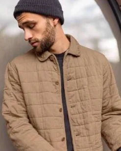 ALEX CRANEQuilted Kite Jacket / Chai -Norse Projects Sales Quilted Kite Jacket Chai 20211116182419 2