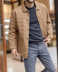 ALEX CRANEQuilted Kite Jacket / Chai -Norse Projects Sales Quilted Kite Jacket Chai 20211116182420