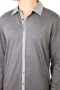 QuinnRoy Button Down Shirt - Gray -Norse Projects Sales Quinn Roy Button Down Shirt gray 20220828195756