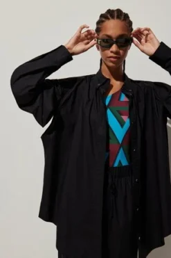 Rachel ComeyIvins Shirt - Black -Norse Projects Sales Rachel Comey Ivins Shirt Black 20220313052549