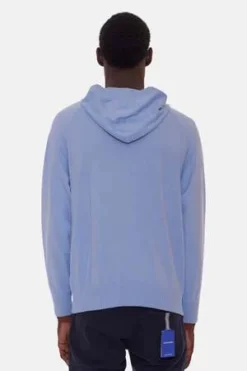 Blue&CreamReade Pullover Hoodie - Blue Flax -Norse Projects Sales Reade Pullover Hoodie Blue Flax 20231001203606 1