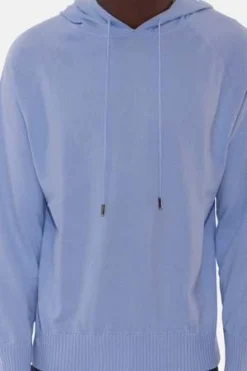 Blue&CreamReade Pullover Hoodie - Blue Flax -Norse Projects Sales Reade Pullover Hoodie Blue Flax 20231001203606 2