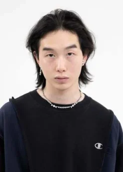 DEPARTMENTDEPARTMENT Rhinestone Hard Candy Necklace - Silver