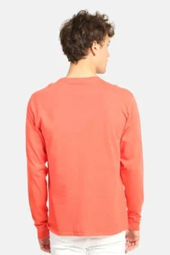 Blue&CreamRide Long Sleeve Tee - Red -Norse Projects Sales Ride Long Sleeve Tee Red 20220811133732