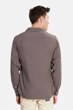 KATORipper Double Gauze Shirt - Charcoal -Norse Projects Sales Ripper Double Gauze Shirt Charcoal 20220811133927 1