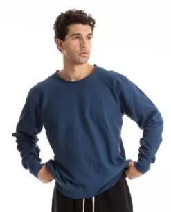 Les TienRoll Neck Pullover - Blue