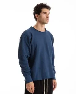 Les TienRoll Neck Pullover - Blue -Norse Projects Sales Roll Neck Pullover 20231019002324