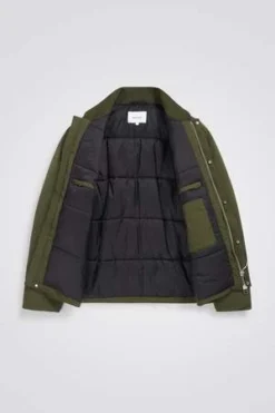 Norse ProjectsRyan Mil. Nylon Insulated Bomber Jacket - Army Green -Norse Projects Sales Ryan Mil Nylon Insulated Bomber Jacket Army Green 20230818120451 3