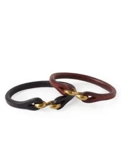 Sandinista MFGSandinista Mfg S Hook Leather Bracelet - Black -Norse Projects Sales SANDINISTA MFG S HOOK LEATHER BRACELET BLACK 20211208044959