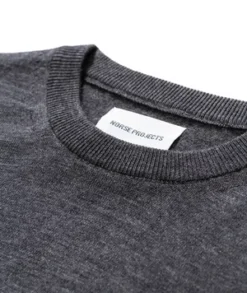 Norse ProjectsSigfred Light Merino Sweater - Charcoal -Norse Projects Sales SIGFRED LIGHT MERINO 20200919011235 1