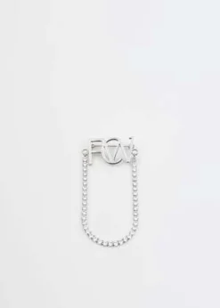 Feng Chen WangFcw Diamond Chain Brooch - Silver -Norse Projects Sales SILVER FCW DIAMOND CHAIN BROOCH 20230224063330 2