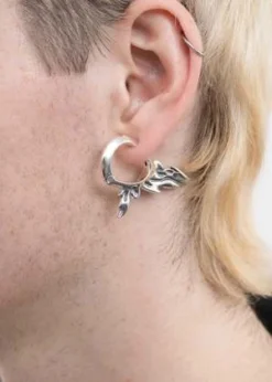 KUSIKOHCHALF WING EARRING - SILVER -Norse Projects Sales SILVER HALF WING EARRING 20230420025622 1