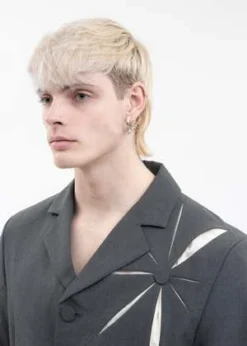 KUSIKOHCHALF WING EARRING - SILVER -Norse Projects Sales SILVER HALF WING EARRING 20230420025622 2