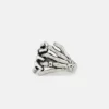 SERGE DENIMESSKELETON HANDS RING - Silver