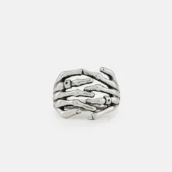 SERGE DENIMESSKELETON HANDS RING - Silver -Norse Projects Sales SKELETON HANDS RING 20231028001138 2