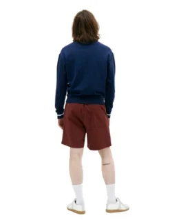 Sporty & RichV-neck Sweatshirt - Navy -Norse Projects Sales SPORTY RICH Navy V neck sweatshirt 20230707064909 2