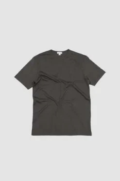 SunspelSS Crew Neck T-Shirt - Charcoal -Norse Projects Sales SS Crew Neck T Shirt Charcoal 20230901131622