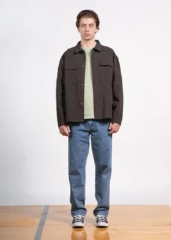 SattaBox Jacket - Speckled Brown -Norse Projects Sales Satta Box Jacket Speckled Brown 20230305231735