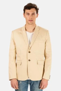 Shipley & HalmosHarrison Twill Jacket - Moon Khaki