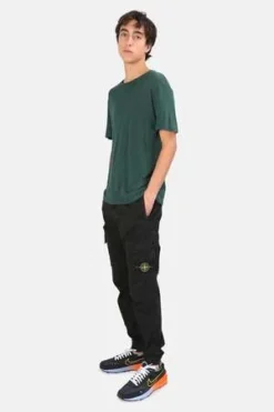 Blue&CreamShort Sleeve Slub Tee - Forest -Norse Projects Sales Short Sleeve Slub Tee Forest 20220811141412 1