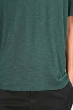 Blue&CreamShort Sleeve Slub Tee - Forest -Norse Projects Sales Short Sleeve Slub Tee Forest 20220811141412