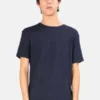 Blue&CreamShort Sleeve Slub Tee - Navy