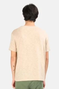 Blue&CreamShort Sleeve Slub Tee - Sand -Norse Projects Sales Short Sleeve Slub Tee Sand 20220811141439 1