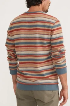 Marine LayerSignature Fleece Out Stripe Crewneck -Norse Projects Sales Signature Fleece Out Stripe Crewneck 20230829233410 2