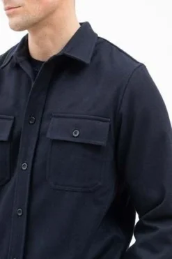 Norse ProjectsSilas Wool Overshirt - Dark Navy -Norse Projects Sales Silas Wool Overshirt Dark Navy 20230831130932