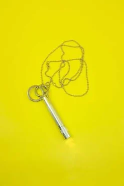 LemaireAluminum Maglite Chain Necklace - Silver -Norse Projects Sales Silver Aluminum Maglite Chain Necklace 20230403223422 2