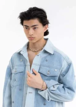 DEPARTMENTMix Chains Necklace - Silver/Gold -Norse Projects Sales Silver And Gold Mix Chains Necklace 20220427181520 3